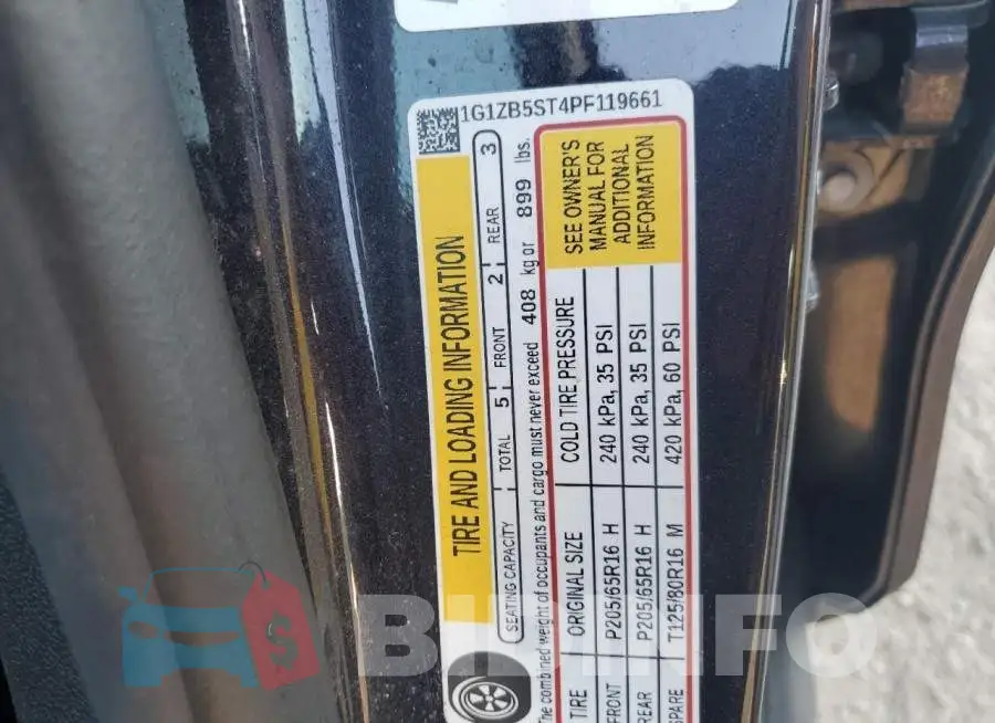 1G1ZB5ST4PF119661 Photo# 12