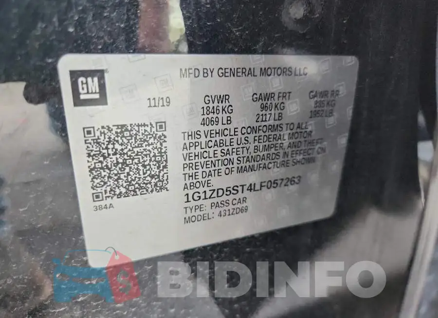1G1ZD5ST4LF057263 Photo# 13