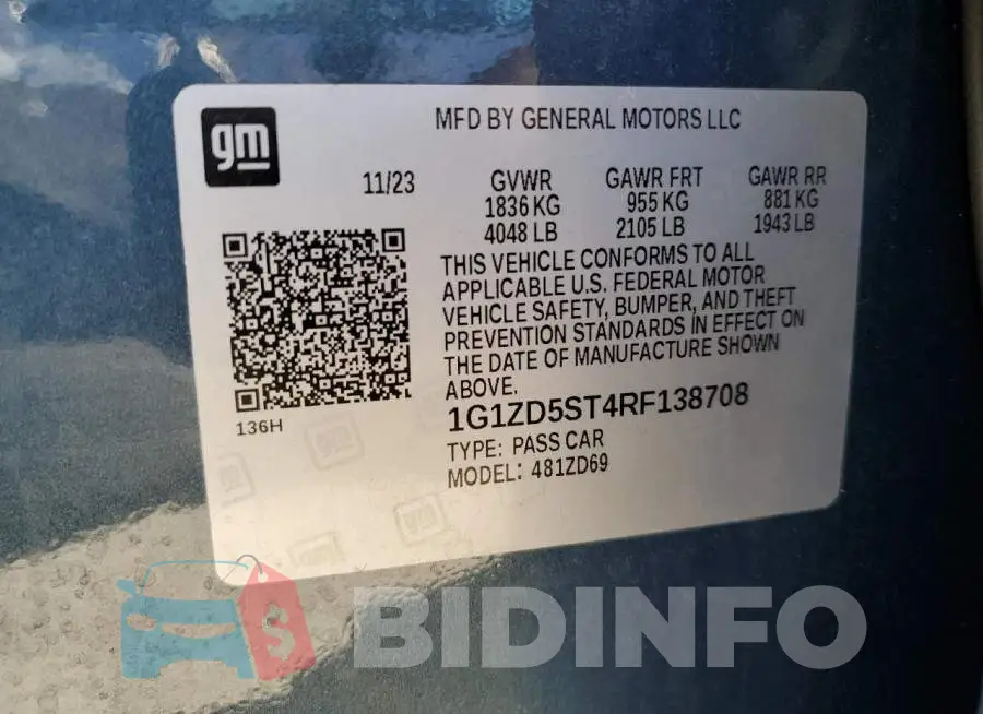 1G1ZD5ST4RF138708 Photo# 13