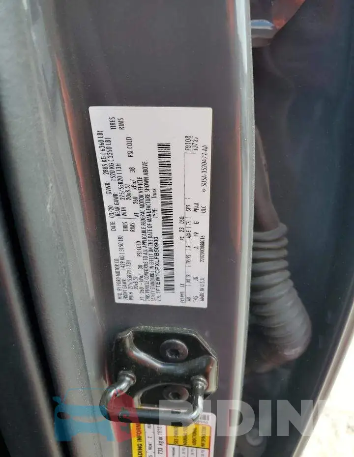 1FTEW1CPXLFB50900 Photo# 12