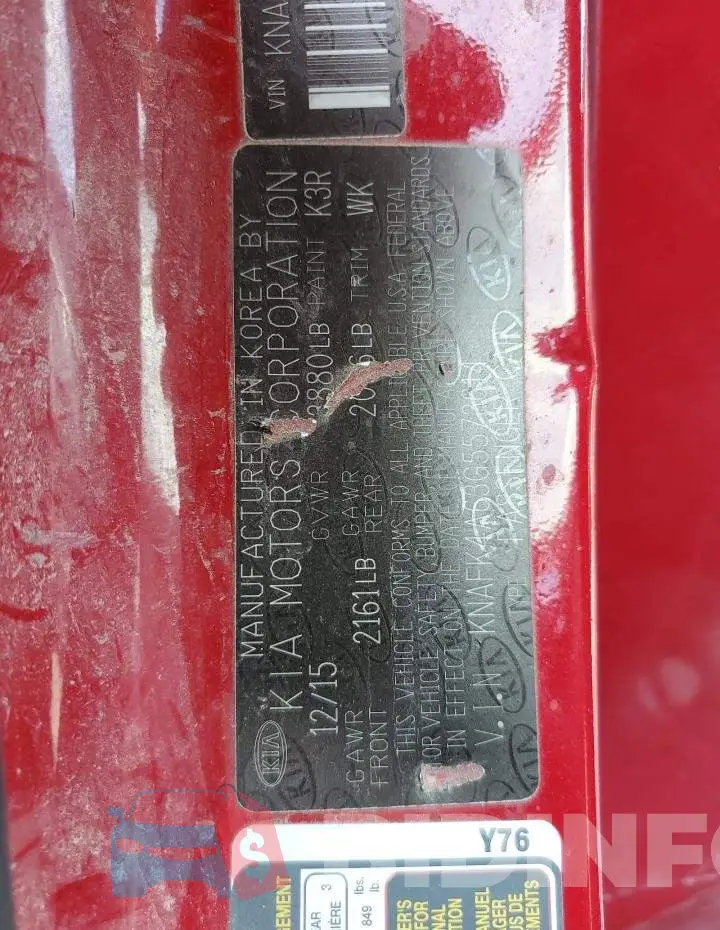 KNAFK4A63G5573614 Photo# 12