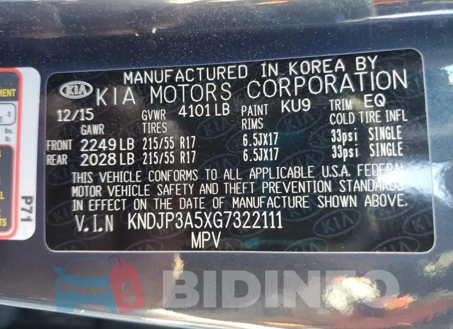 KNDJP3A5XG7322111 Photo# 12