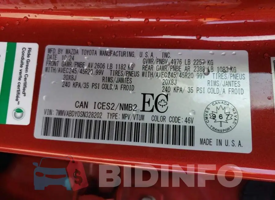 7MMVABDY0SN328202 Photo# 13