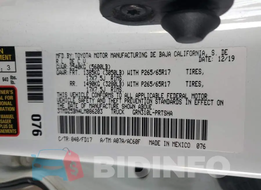 3TMDZ5BN4LM086203 Photo# 12