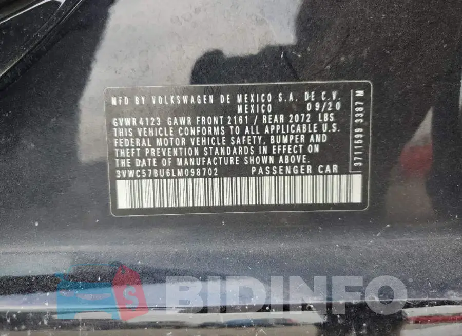 3VWC57BU6LM098702 Photo# 13