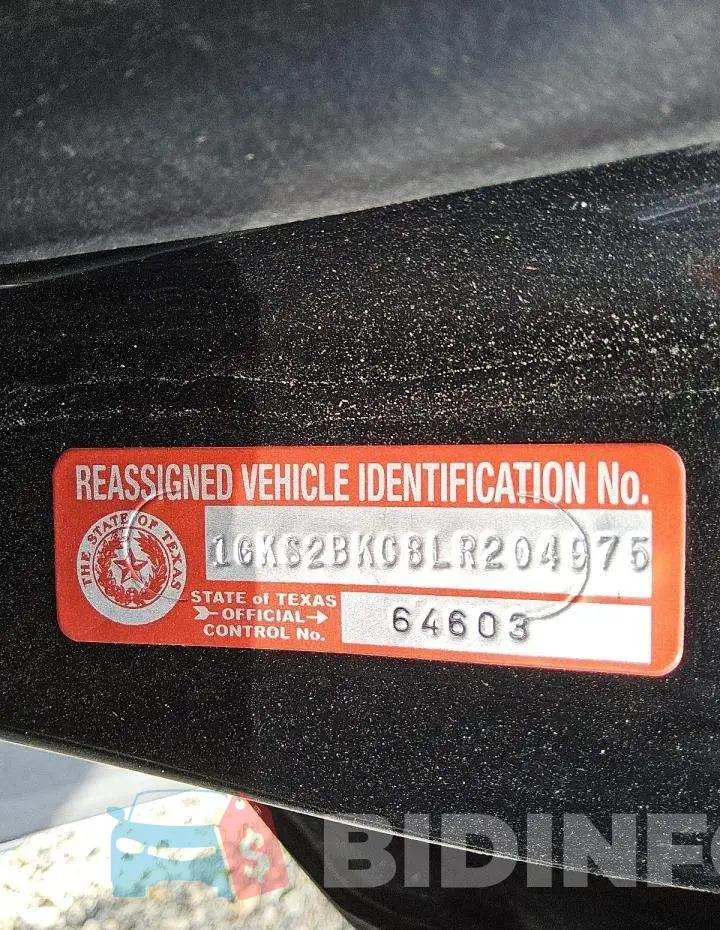 1GKS2BKC8LR204975 Photo# 13