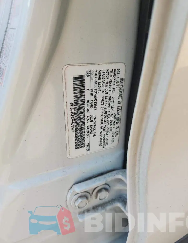 JN1BJ1CP4HW032997 Photo# 13
