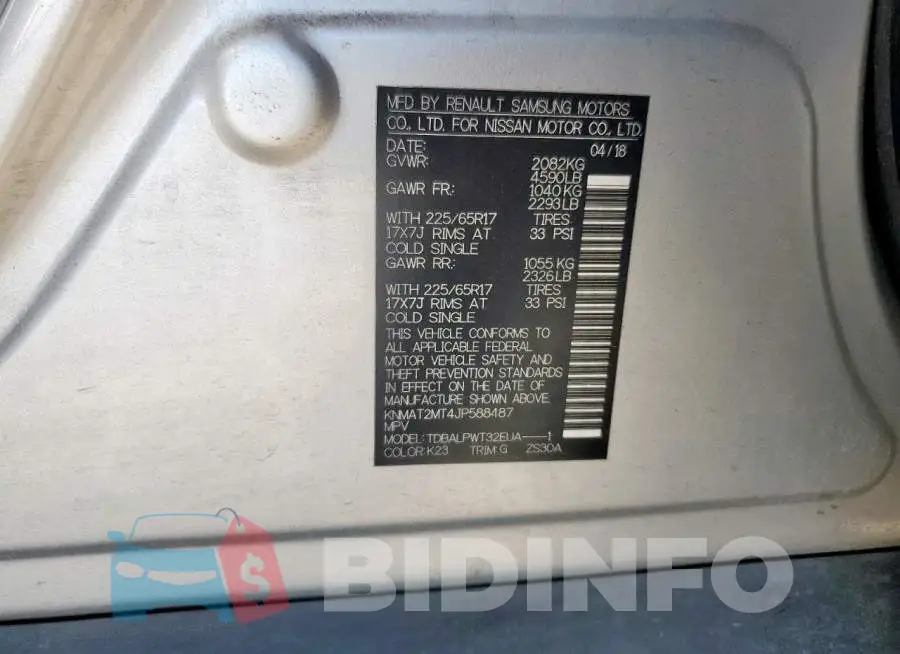 KNMAT2MT4JP588487 Photo# 12