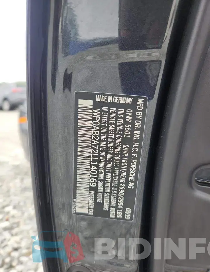 WP0AB2A72LL140169 Photo# 12