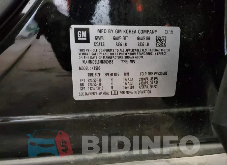 KL4MMDSL9MB169653 Photo# 13