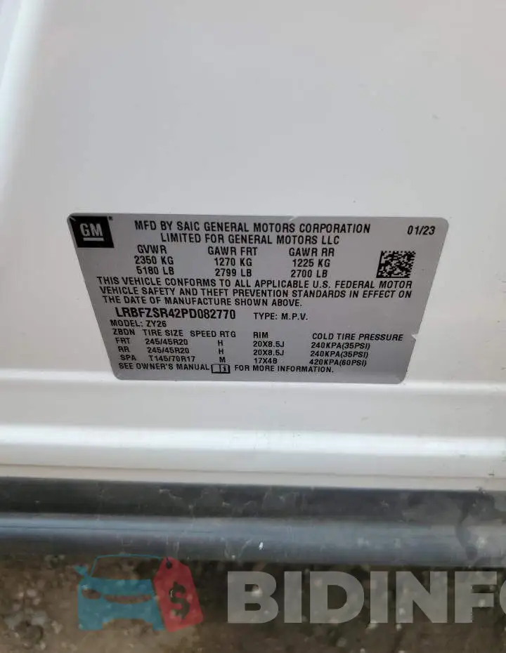 LRBFZSR42PD082770 Photo# 13