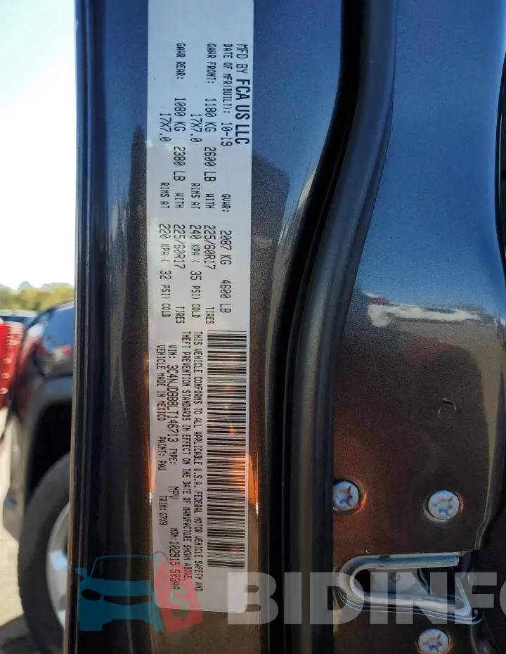 3C4NJDBB8LT146713 Photo# 13