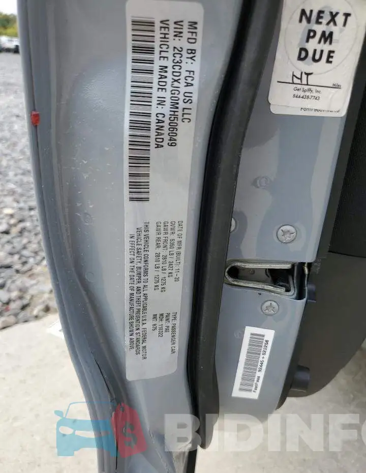 2C3CDXJG0MH506049 Photo# 12