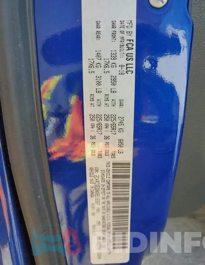2C4RDGEGXKR516367 Photo# 13