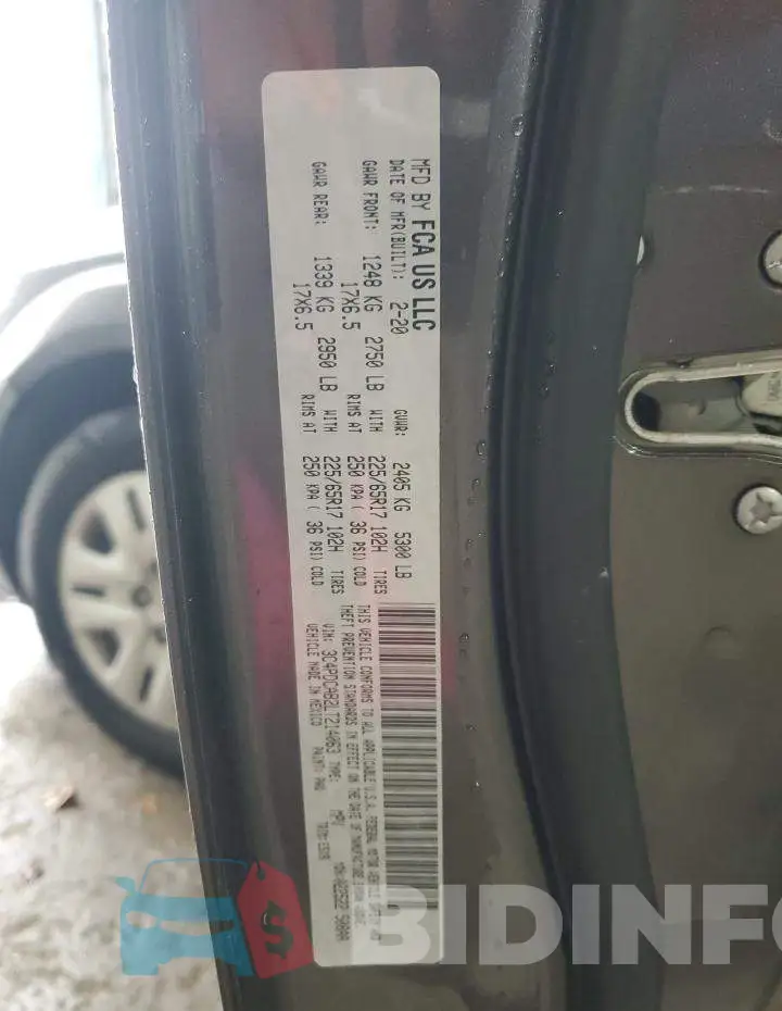 3C4PDCAB2LT214063 Photo# 13