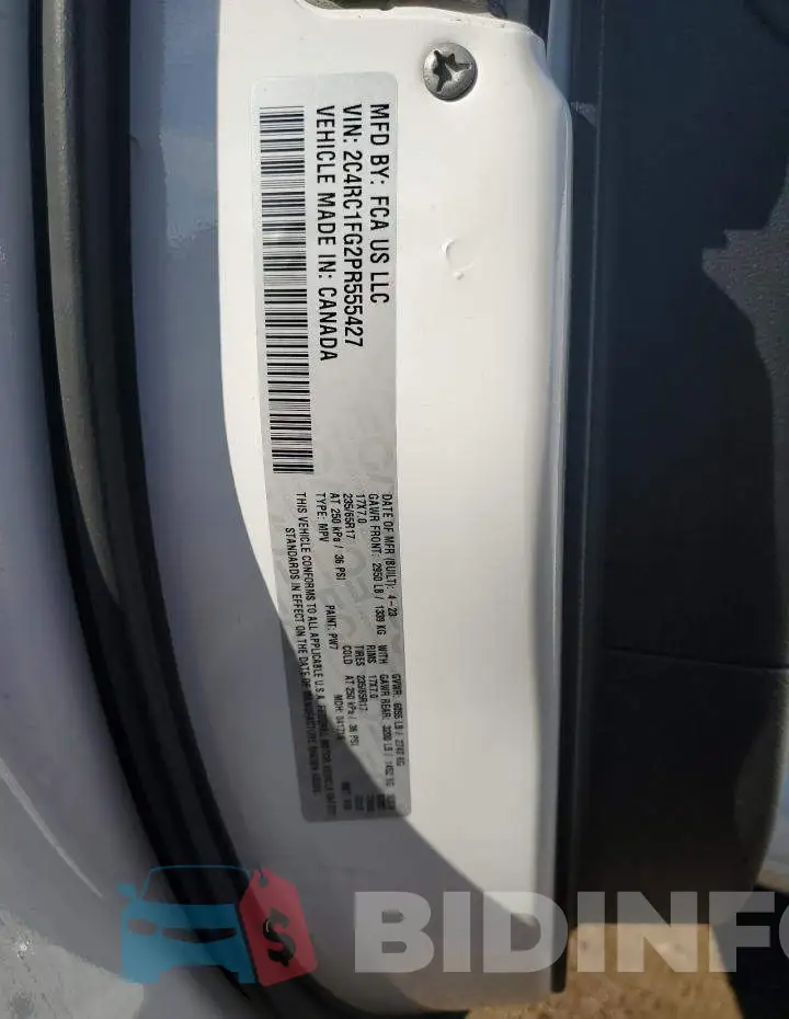 2C4RC1FG2PR555427 Photo# 14