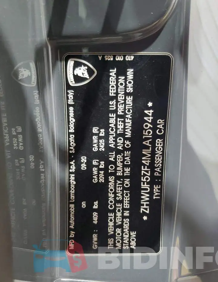ZHWUF5ZF4MLA15944 Photo# 13