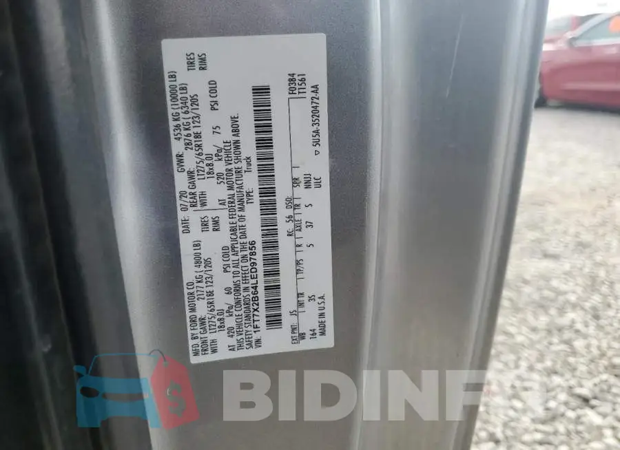 1FT7X2B64LED97856 Photo# 12