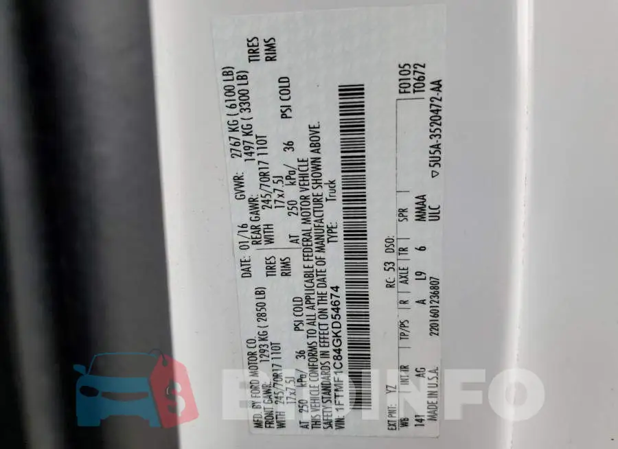 1FTMF1C84GKD54674 Photo# 12