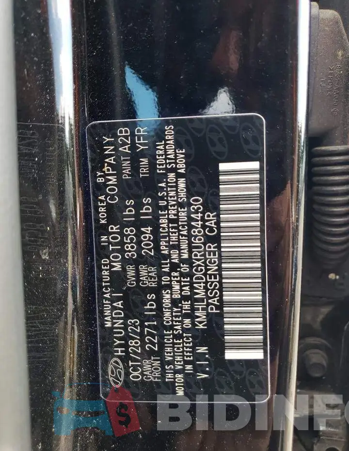 KMHLM4DGXRU684430 Photo# 12