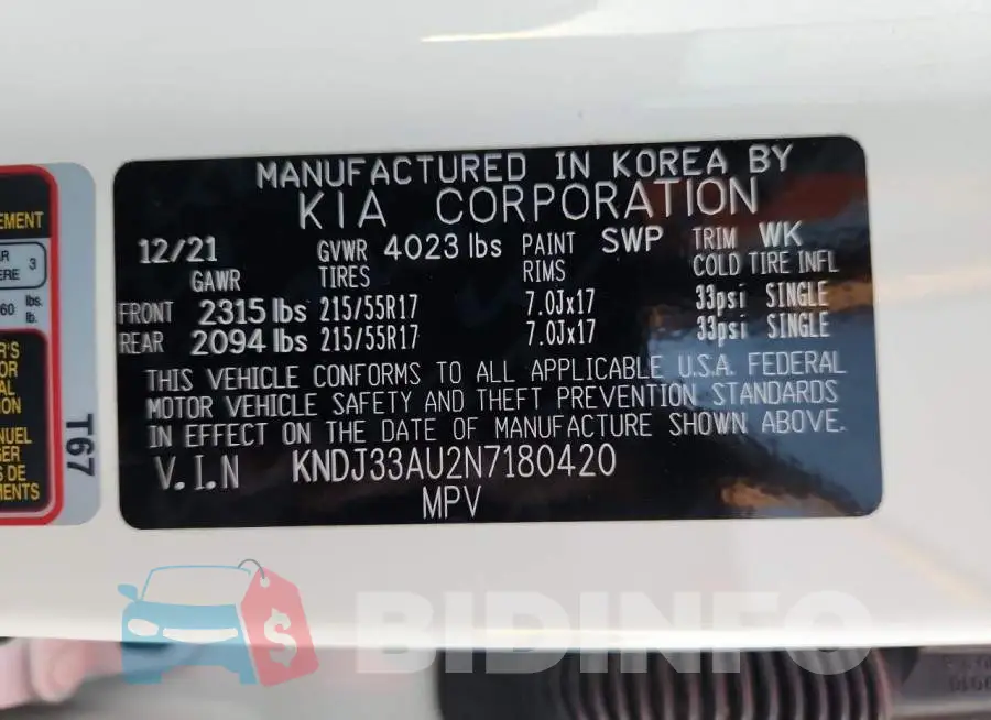 KNDJ33AU2N7180420 Photo# 12