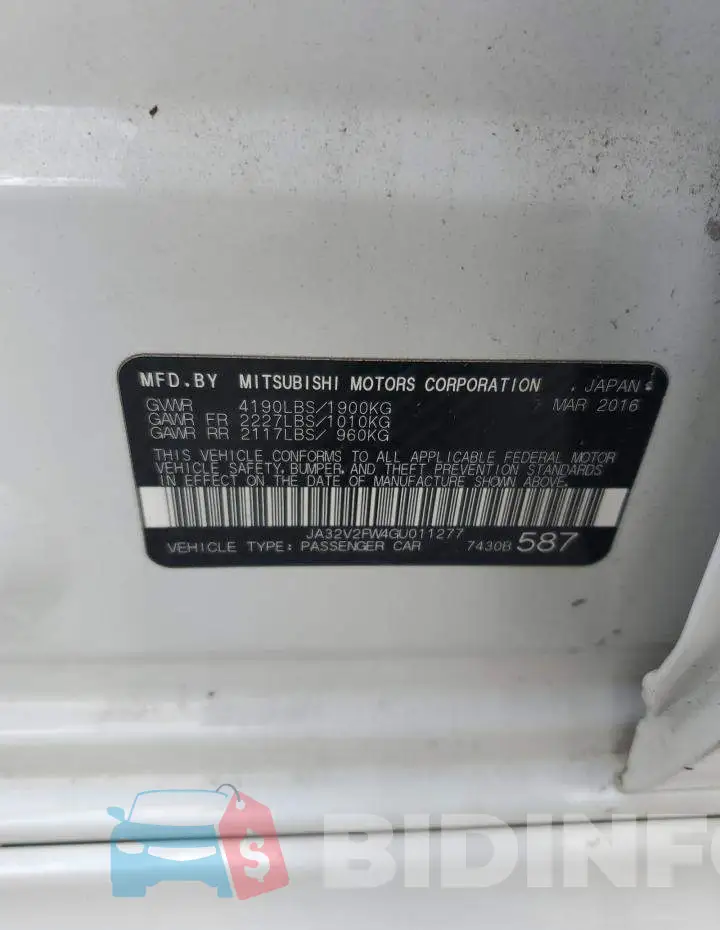 JA32V2FW4GU011277 Photo# 12
