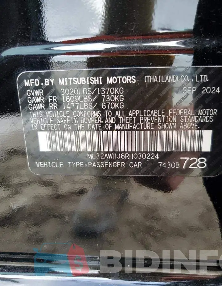 ML32AWHJ6RH030224 Photo# 12
