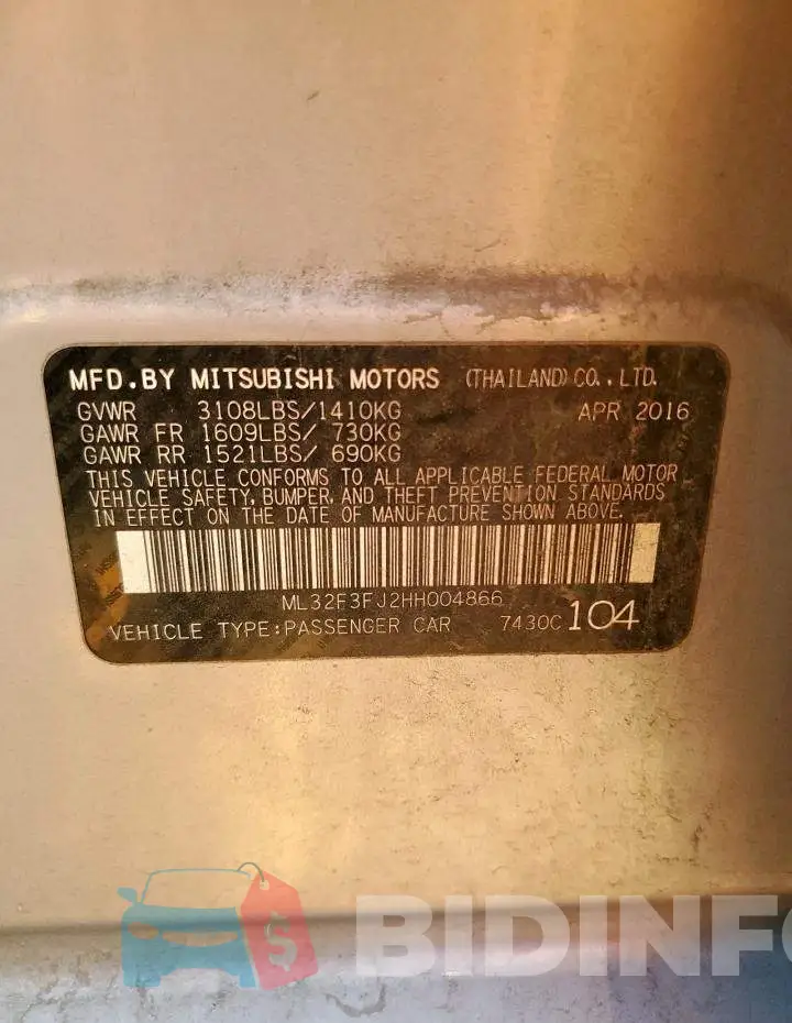 ML32F3FJ2HH004866 Photo# 12