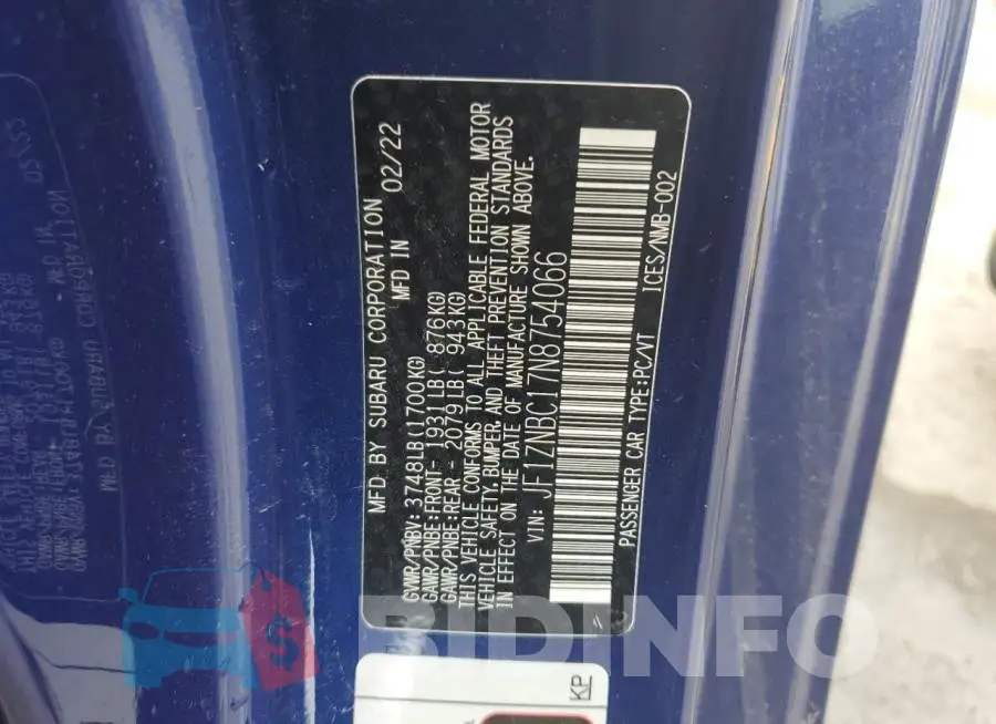 JF1ZNBC17N8754066 Photo# 12