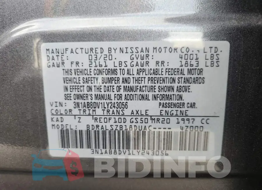 3N1AB8DV1LY243056 Photo# 13