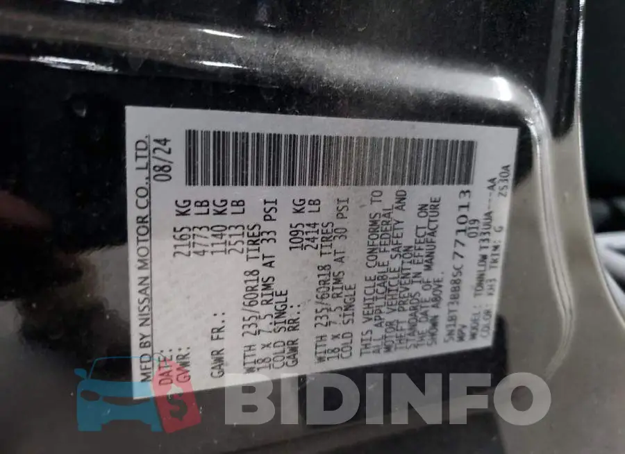 5N1BT3BB8SC771013 Photo# 13