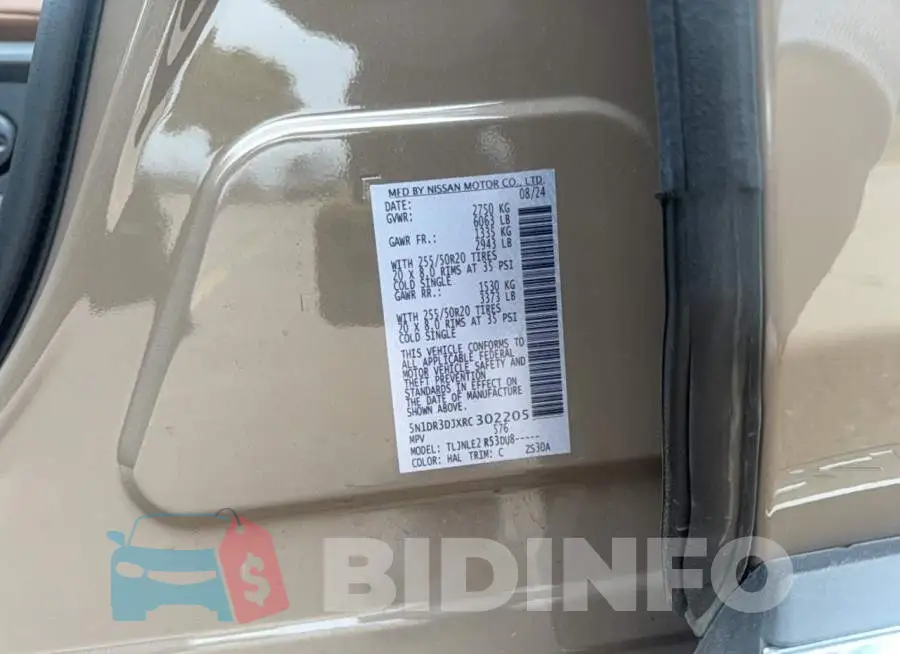 5N1DR3DJXRC302205 Photo# 10