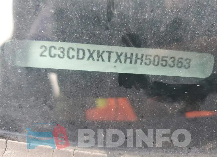 2C3CDXKTXHH505363 Photo# 12
