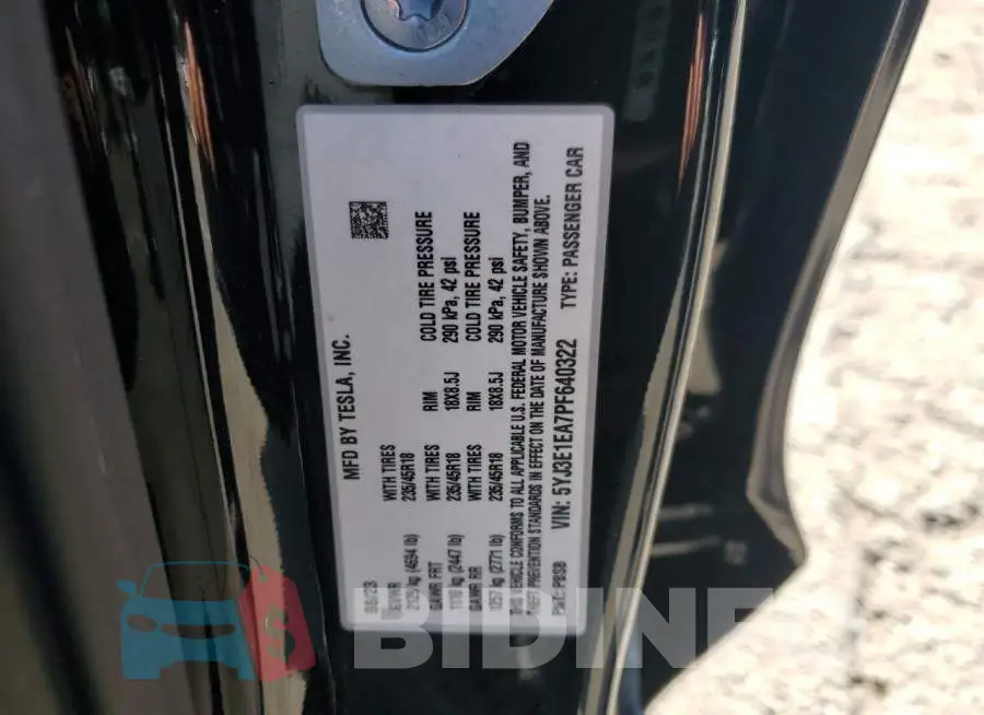 5YJ3E1EA7PF640322 Photo# 13