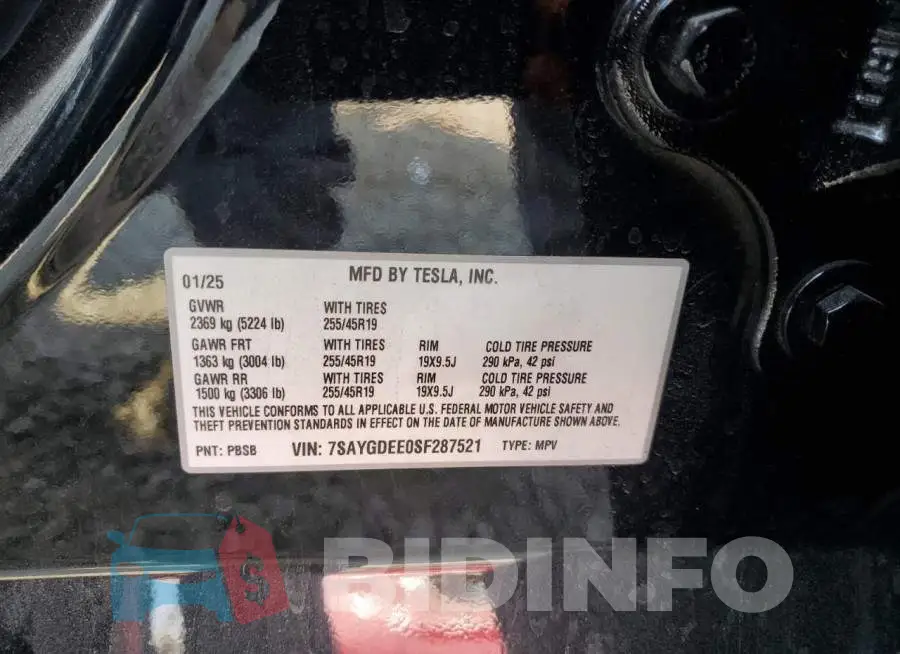 7SAYGDEE0SF287521 Photo# 13