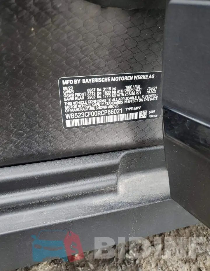 WB523CF00RCP66021 Photo# 13