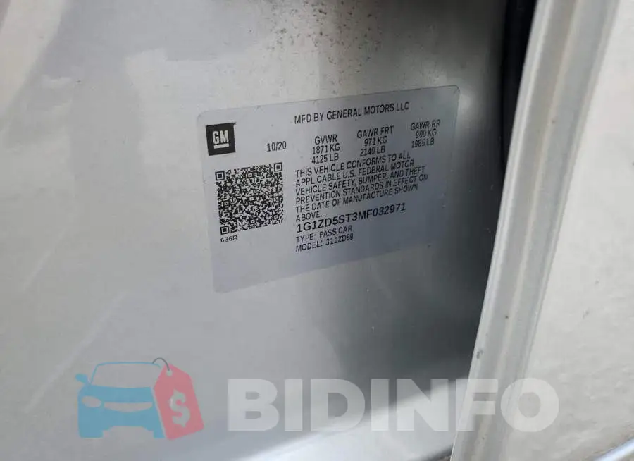 1G1ZD5ST3MF032971 Photo# 12