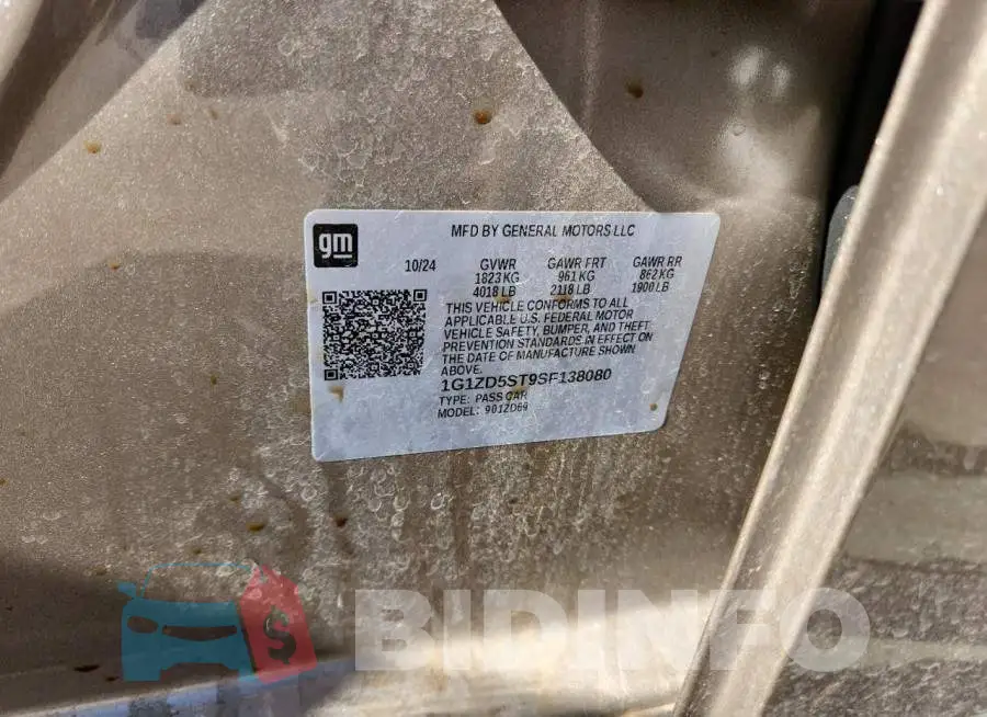 1G1ZD5ST9SF138080 Photo# 13