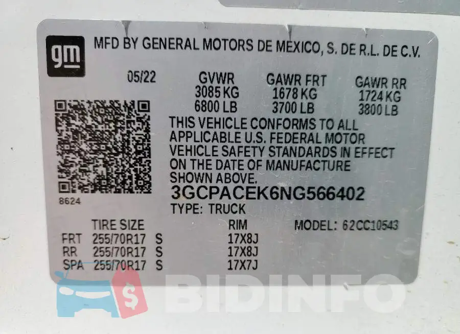 3GCPACEK6NG566402 Photo# 12