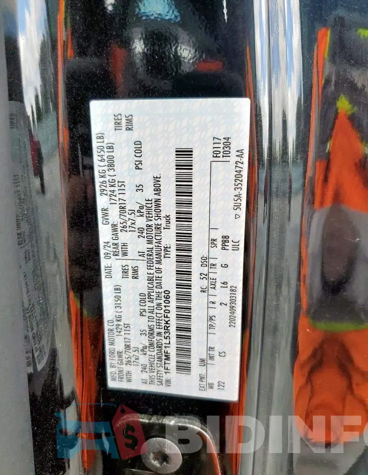 1FTMF1L53RKF01060 Photo# 12