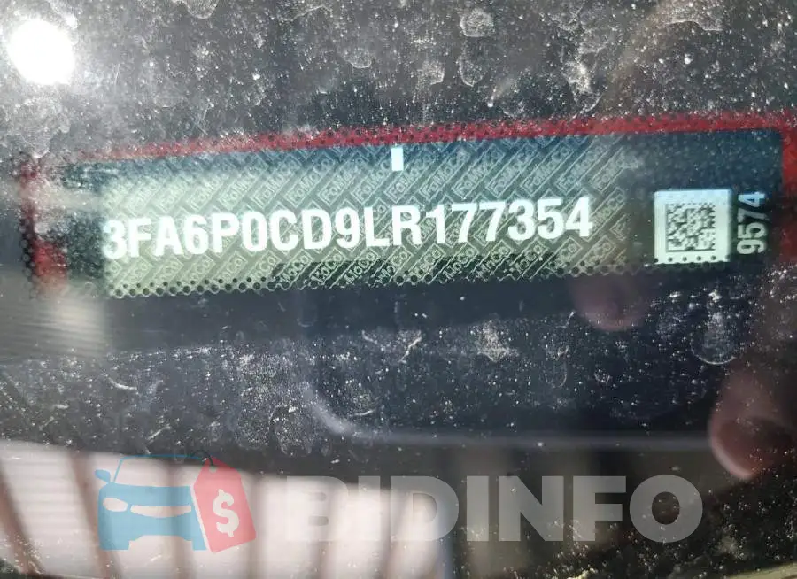 3FA6P0CD9LR177354 Photo# 12