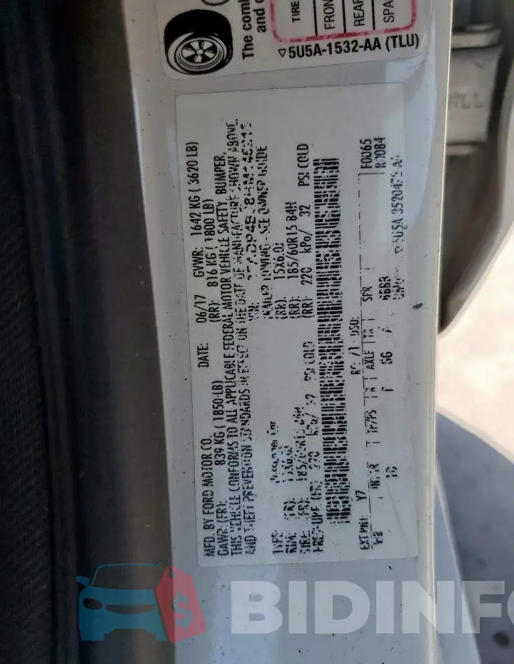 3FADP4BJ8HM145215 Photo# 12