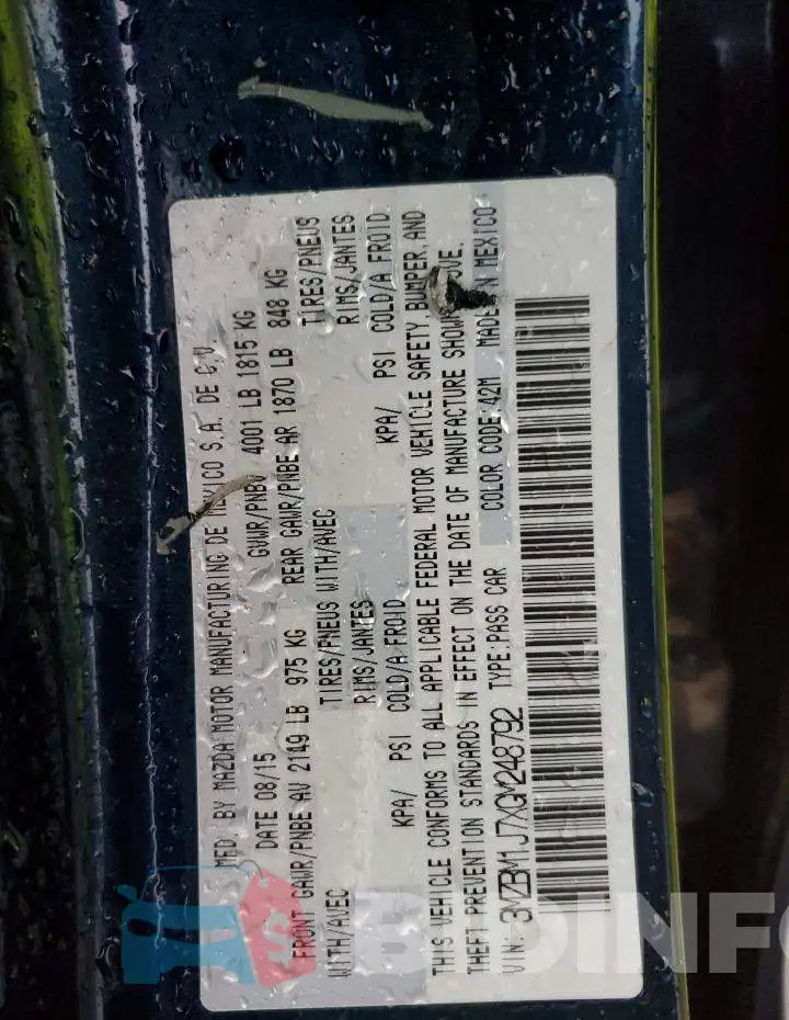 3MZBM1J7XGM248792 Photo# 13