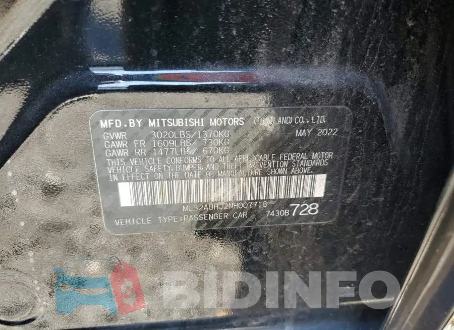 ML32AUHJ2NH007716 Photo# 12