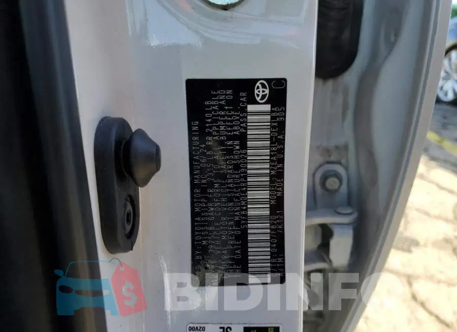 5YFB4MDE4RP190026 Photo# 12