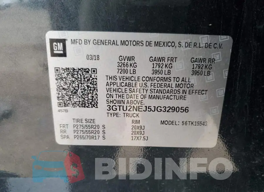 3GTU2NEJ5JG329056 Photo# 12