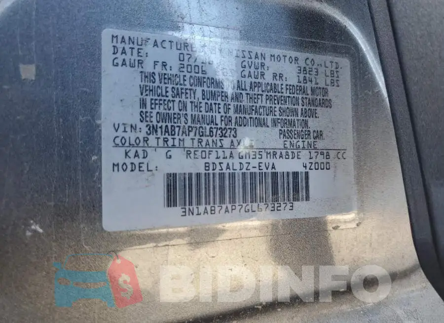3N1AB7AP7GL673273 Photo# 13