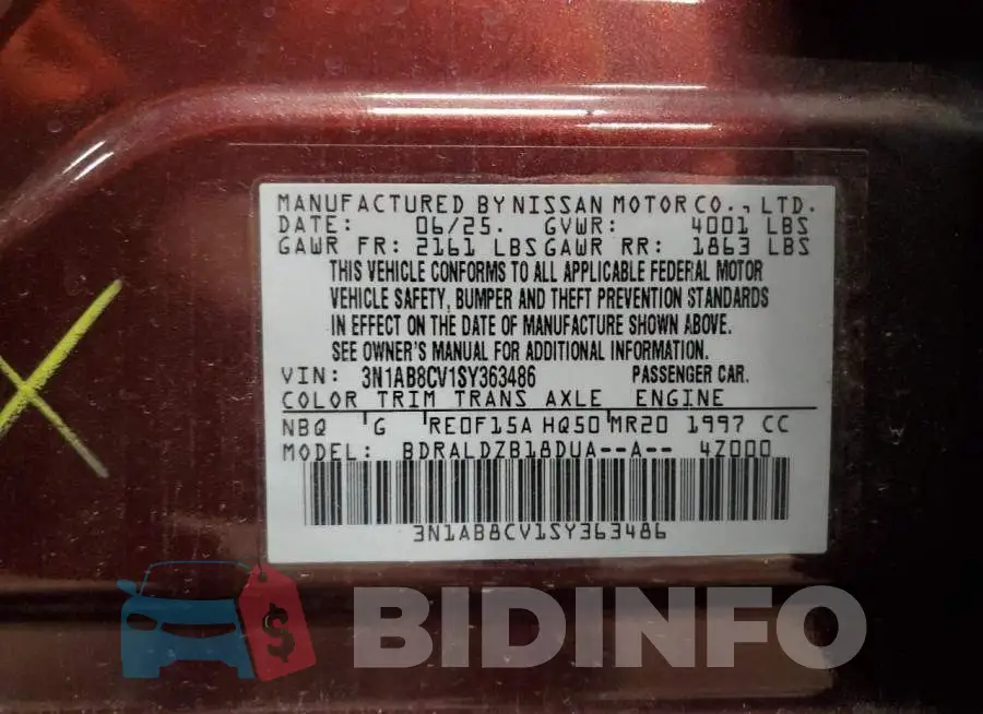 3N1AB8CV1SY363486 Photo# 12