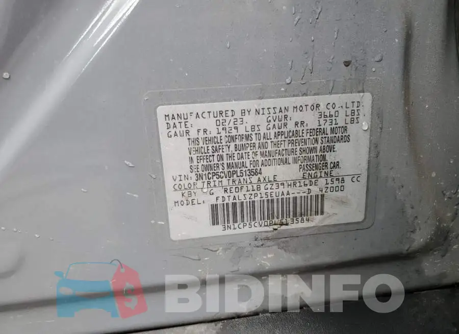 3N1CP5CV0PL513584 Photo# 13