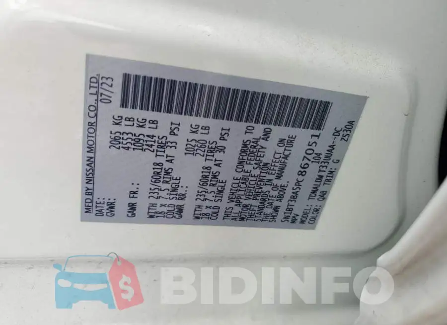 5N1BT3BA5PC867051 Photo# 13